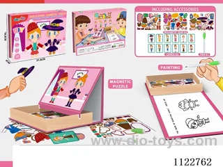 Puzzle Magnetic Puzzle (Beautiful Girl)