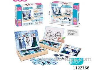 Puzzle Magnetic diy Puzzle (Ice Princess theme)