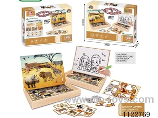 Puzzle Magnetic diy Puzzle (Animal Park theme)