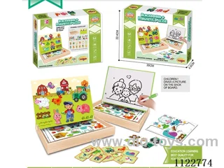 Puzzle Magnetic diy Puzzle (Happy Ranch theme)