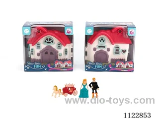 Unilateral Villa (no function, two mixed)+ Princess/Prince/carriage/furniture