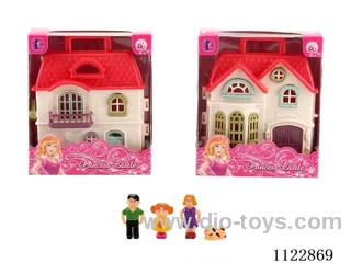 Single side Mini Villa + Characters + Furniture (2 mixed)