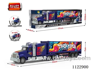 Acousto-optic alloy pull-back truck