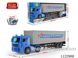 Alloy pull-back truck