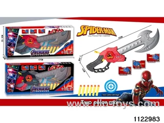 spiderman catapult axe