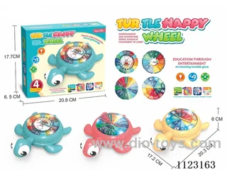 Fun toys (red, yellow, aqua)