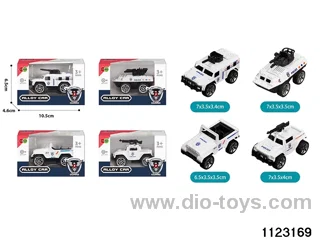 Alloy Pull Back Car