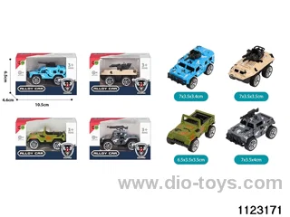 Alloy Pull Back Car