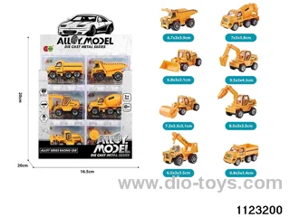 24pcs Alloy Sliding Car