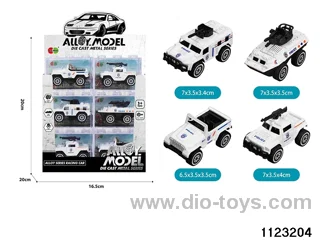 24pcs Alloy Sliding Car
