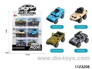24pcs Alloy Sliding Car