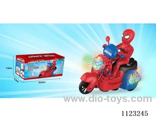 Electric Cardan Motorcycle (Spider-Man)