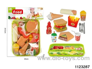 Bread Burger Combo Set