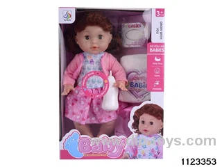 14 inch doll set with 4 voices