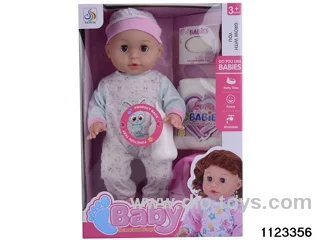 14 inch doll set with 4 voices