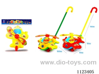 (GCC) Puzzle Walking Hand Push Airplane (three colors)