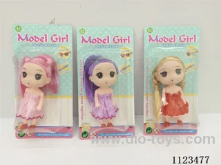 (GCC) 3.5-inch Solid Body Doll 3 mixed