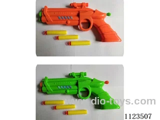 (GCC) EVA Space Gun with three bullets (Orange/Green 2 color mix)