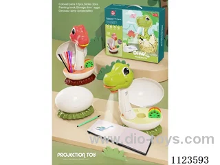 Projected dinosaur eggs