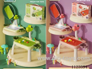 Dinosaur Projection wooden Table (Two-color mixed)