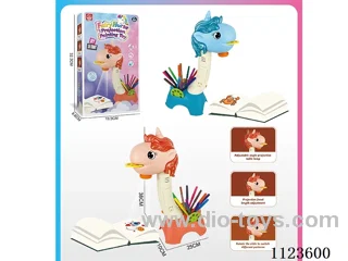 Fairy horse projection drawing machine