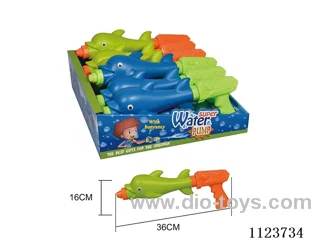 36CM Dolphin water cannon /2 color mix /6PCS