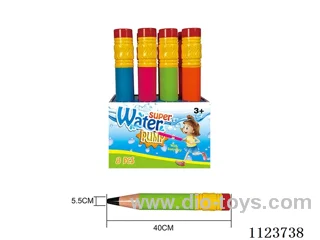 40CM color water cannon /4 color mix /8PCS