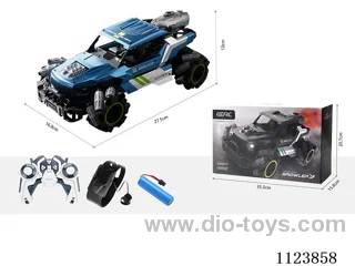 8-way remote control spray alloy off-road vehicle (dual mode) electric
