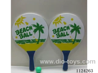 Big beach racket dribble