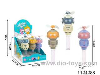 Robot hand fan [can hold sugar]12PCS