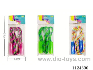 Color laser jump rope