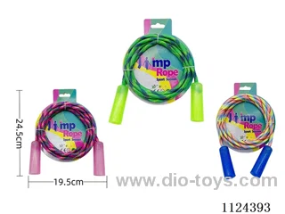 Color laser jump rope