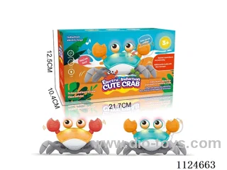 Inductive Obstacle Avoiding Electric Crab (Rechargeable version)