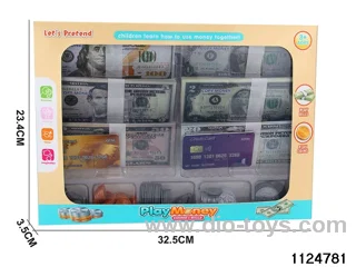 Colourful Dollar Prop Set