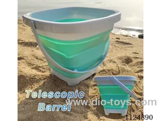 Blue folding bucket 1.5L-2L