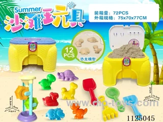 Chair with dinosaur accessories (12PCS)