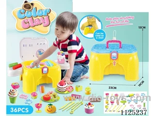 Chair color clay DIY36PCS
