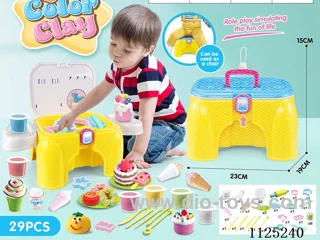 Chair color clay DIY29PCS