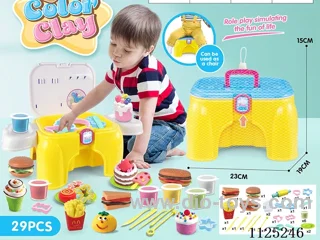 Chair color clay DIY29PCS