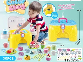 Chair color clay DIY30PCS