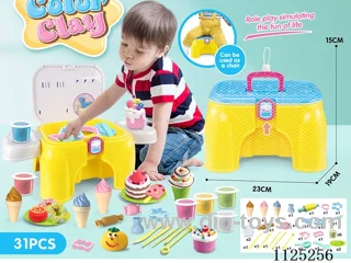 Chair color clay DIY31PCS