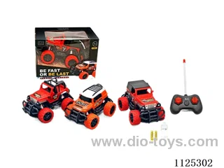 1:43 4ch rc car with light included battery