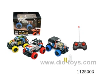1:43 4ch rc car with light included battery