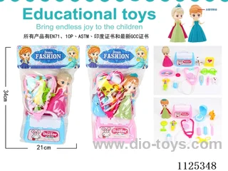 Two snow princess theme medical kit medicine bag
