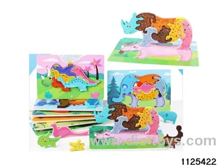 8 models 3D jigsaw puzzle