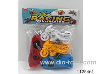 4PCS pull-back cars