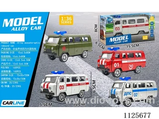 pull back alloy car W L/M