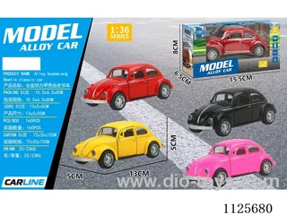 pull back alloy car