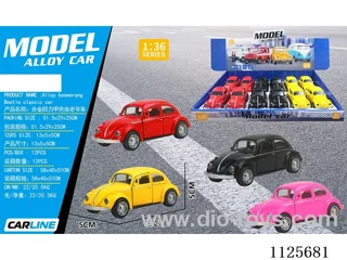 pull back alloy car
