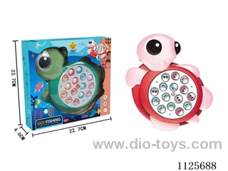 Electric Turtle Fishing 2*AA battery (with music)